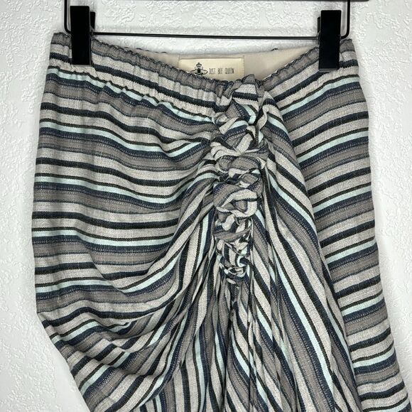 NWT Just Be Queen Tulum Skirt Blue Multi Medium - Picture 4 of 16